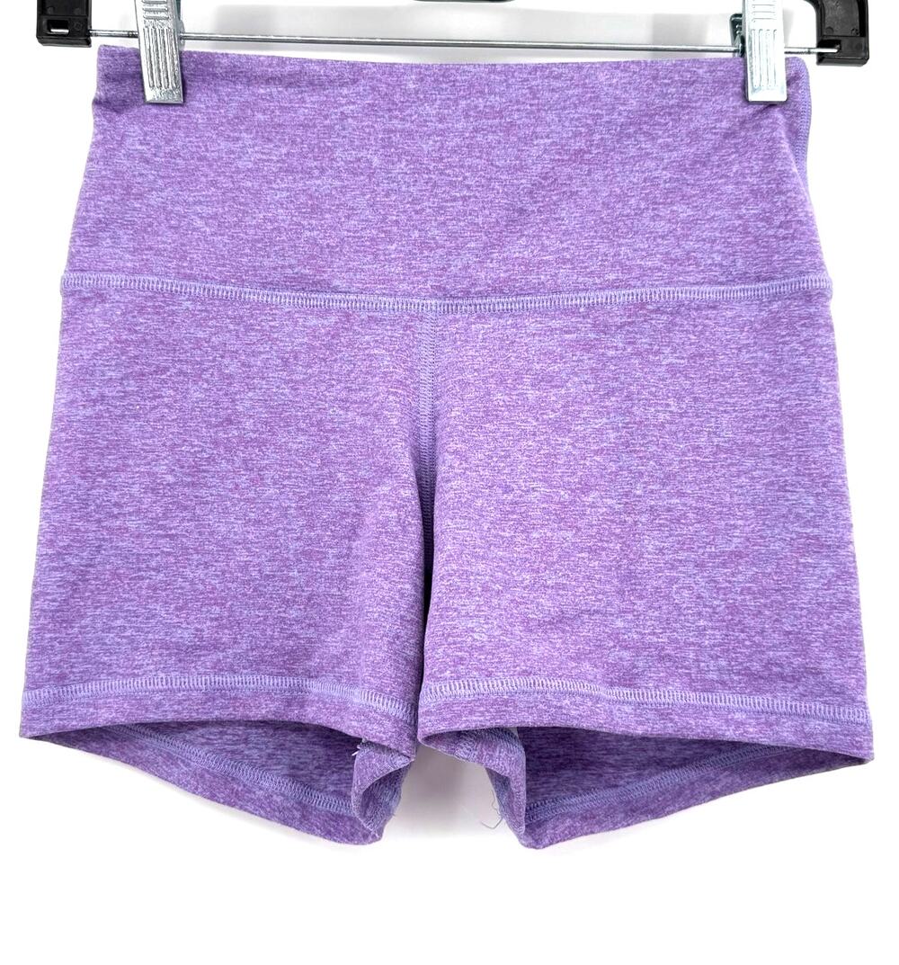 Fleo Size XS Purple Booty Shorts Crossfit Workout Training Athletic Active
